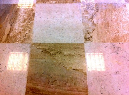 Pavimenti in marmo - Sabbiature Lamature