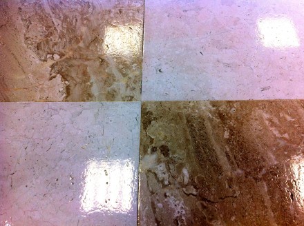 Marmo anticato - Sabbiature Lamature