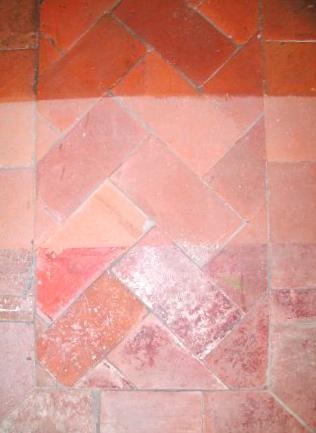 Pavimenti in cotto antico - Sabbiature Lamature